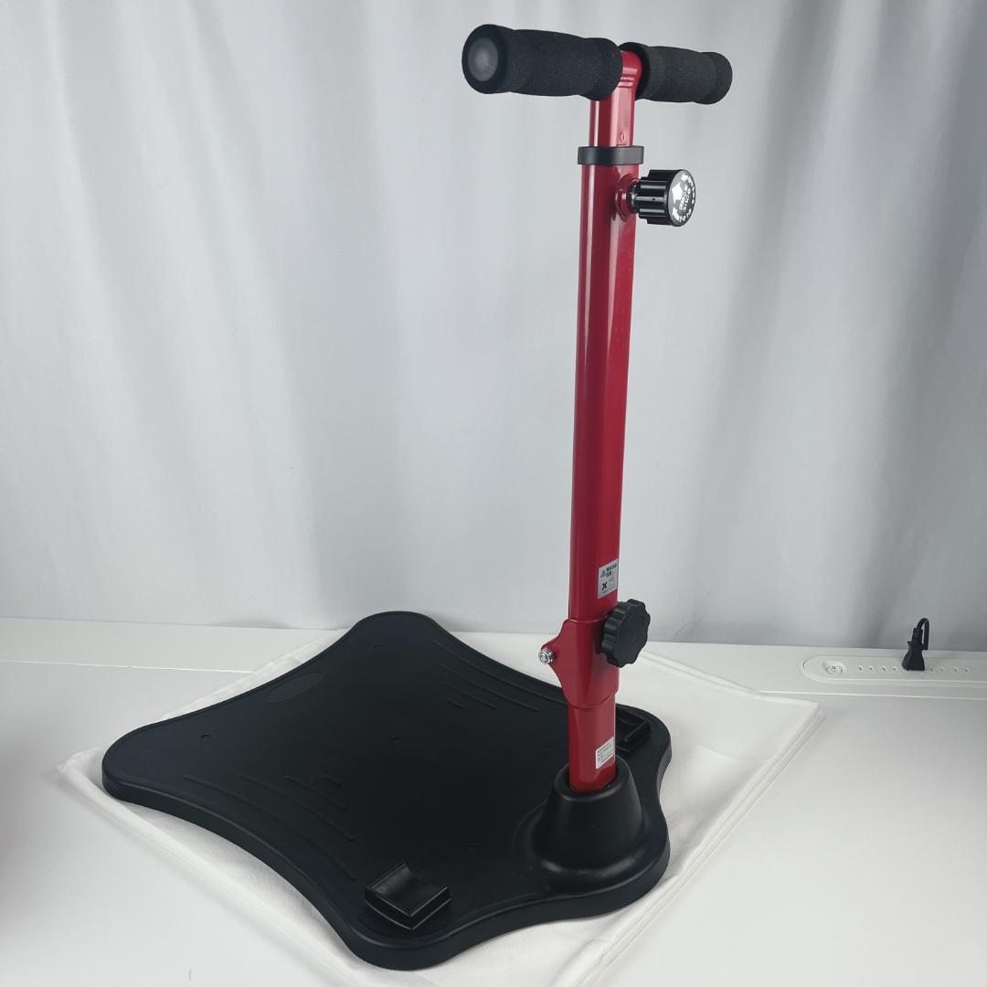 美品☘️ ショップジャパン　健康ステッパー　ナイスデイ　ハンドル付　レッド