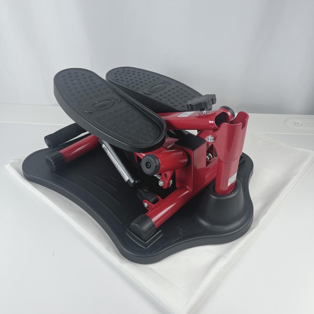 美品☘️ ショップジャパン　健康ステッパー　ナイスデイ　ハンドル付　レッド