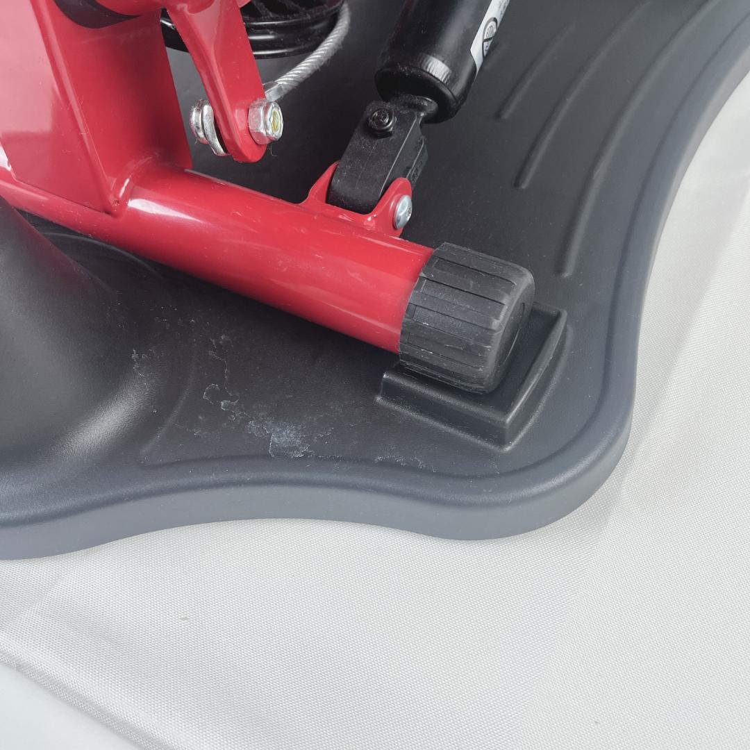 美品☘️ ショップジャパン　健康ステッパー　ナイスデイ　ハンドル付　レッド