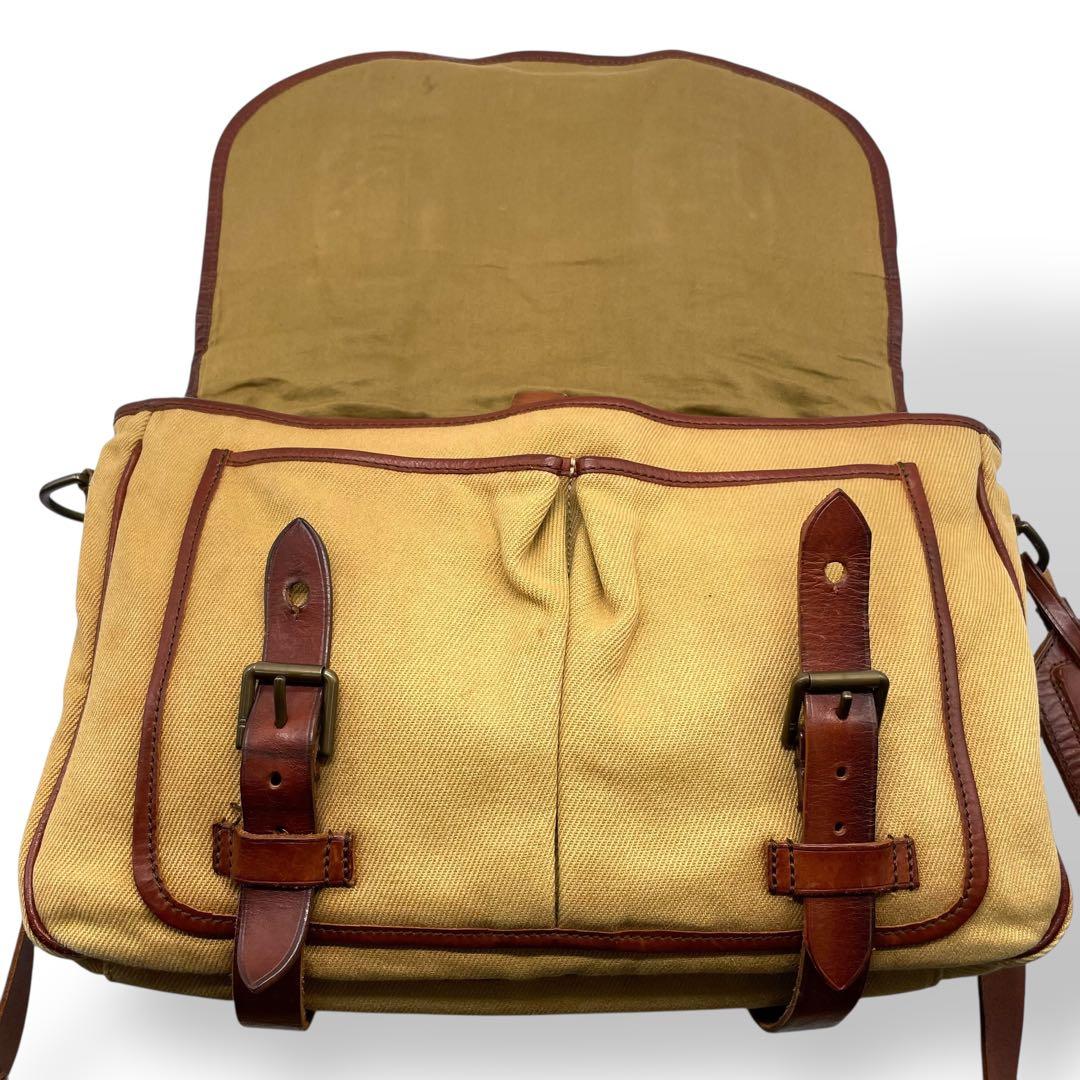 バッグ Polo Ralph Lauren Canvas Leather Bag