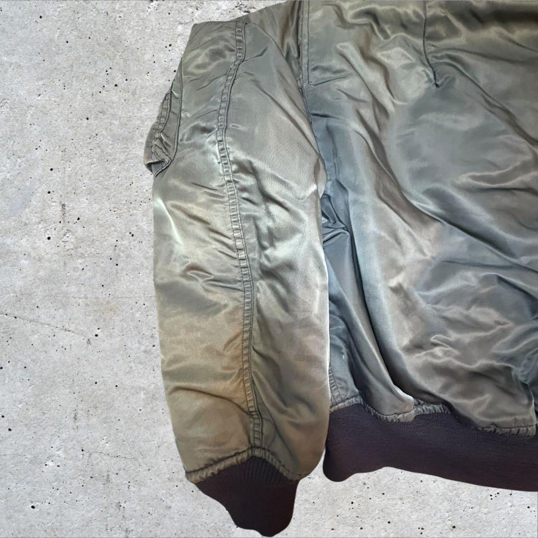 【ysi】90sAVIREX MA-1 フライトジャケットXL U.S.A