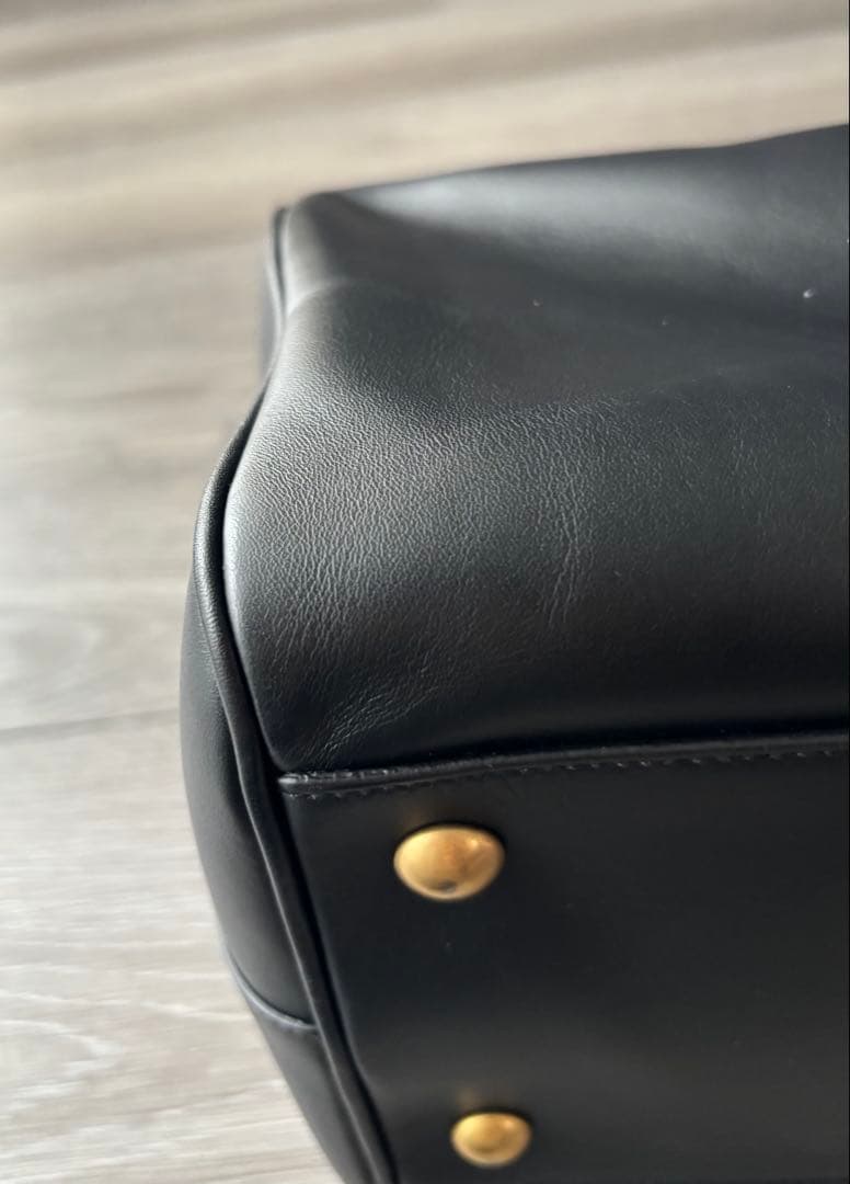 サンローラン・パリ ダッフル6 2way バッグ 黒 エディ期