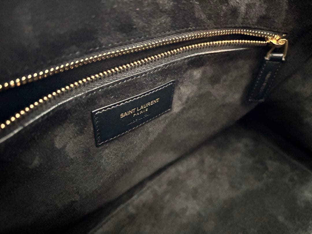 サンローラン・パリ ダッフル6 2way バッグ 黒 エディ期