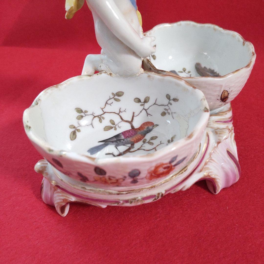 マイセン 調味料入れ ★訳あり