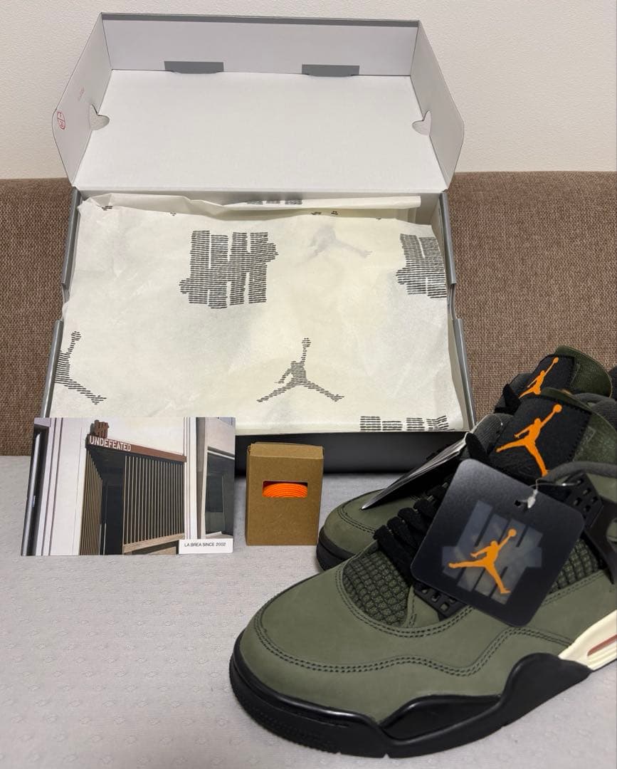 UNDEFEATEDアンディフィーテッドAir Jordan 4 2025