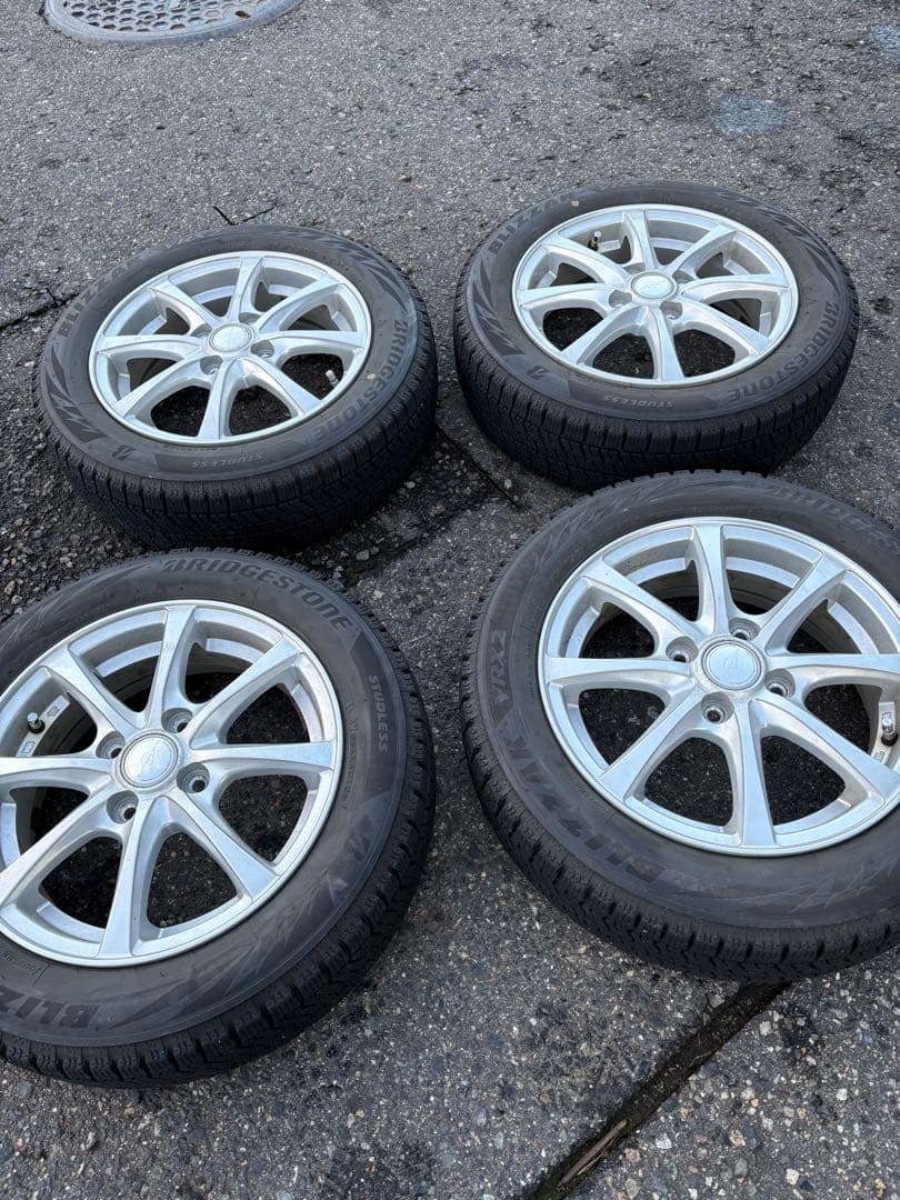 2018年製 中古VRX2 155/65R14 4本セット