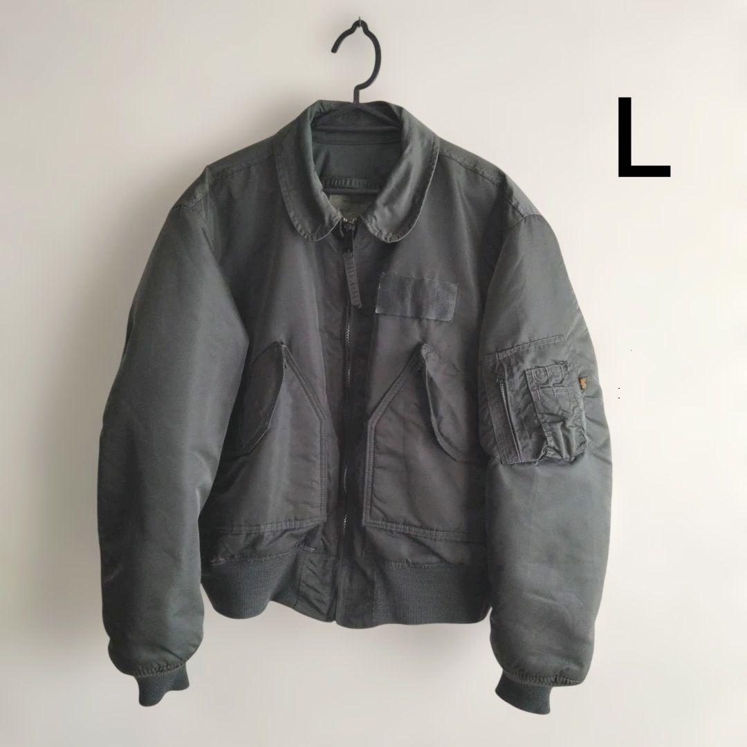 【ALPHA】 米国製 CWU-45/P フライトジャケット L