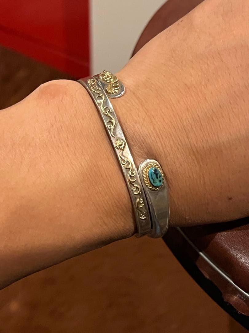 アリゾナフリーダム　バングル　ブレス　Ｋ18