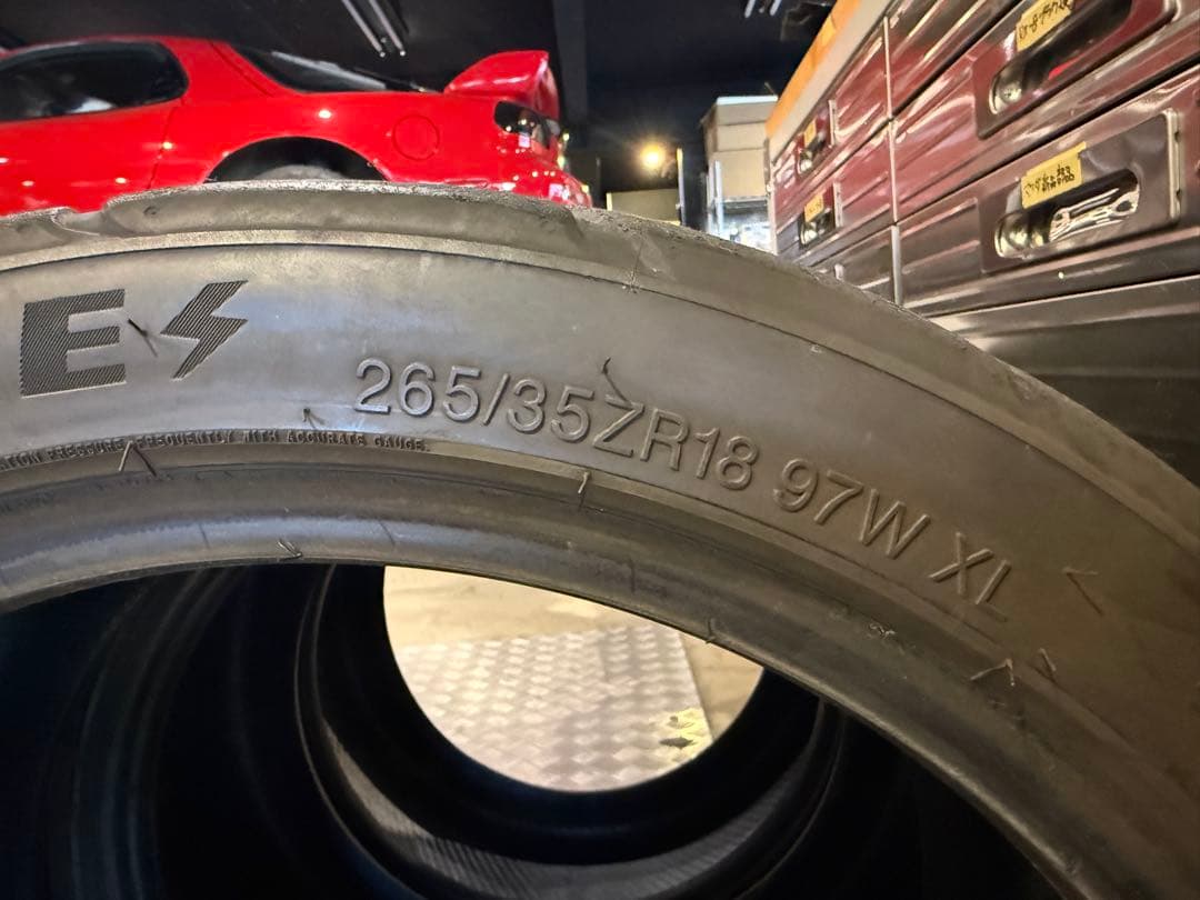 シバタイヤ R31 200R 265/35ZR18×4本 中古