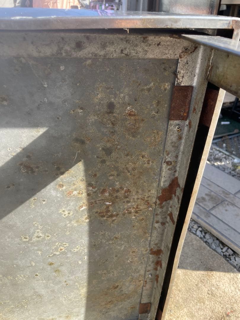 送料込み 厨房用品 調理台作業台下棚付き高さ60＊60＊70cm