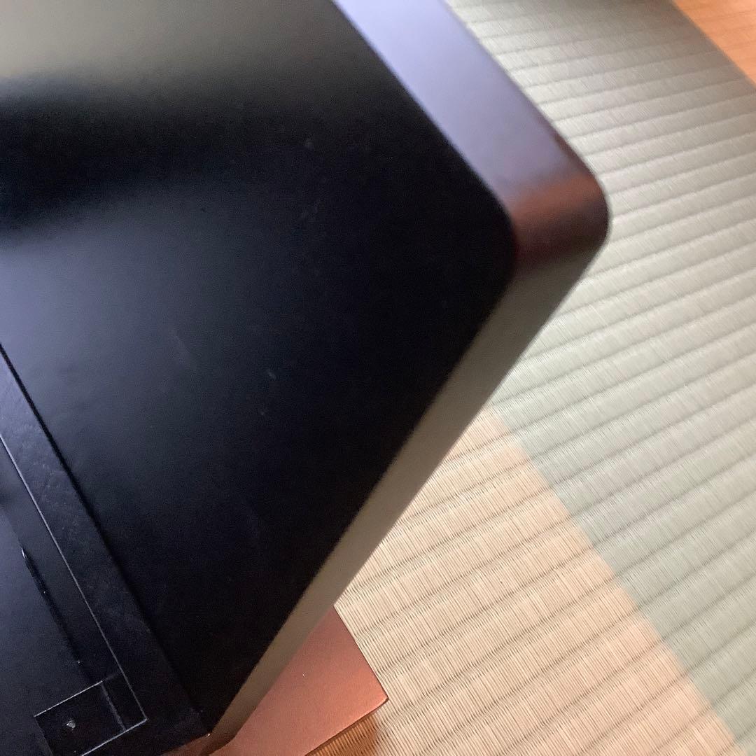 大小セット　黒漆爪赤　木製