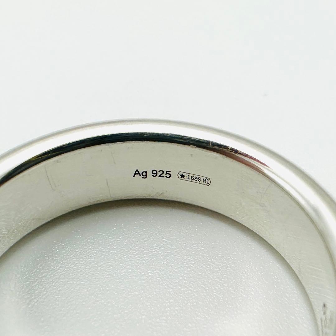 GUCCI グッチ　GG シグネチャ　シルバーリング　Ag925 18刻印