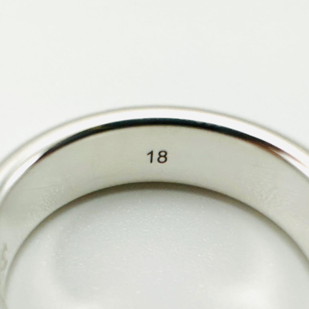 GUCCI グッチ　GG シグネチャ　シルバーリング　Ag925 18刻印