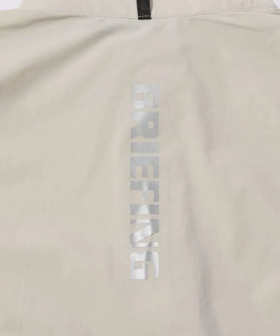 ブリーフィングゴルフ 【撥水ストレッチ】スタンドネックシャカブルゾン　美品
