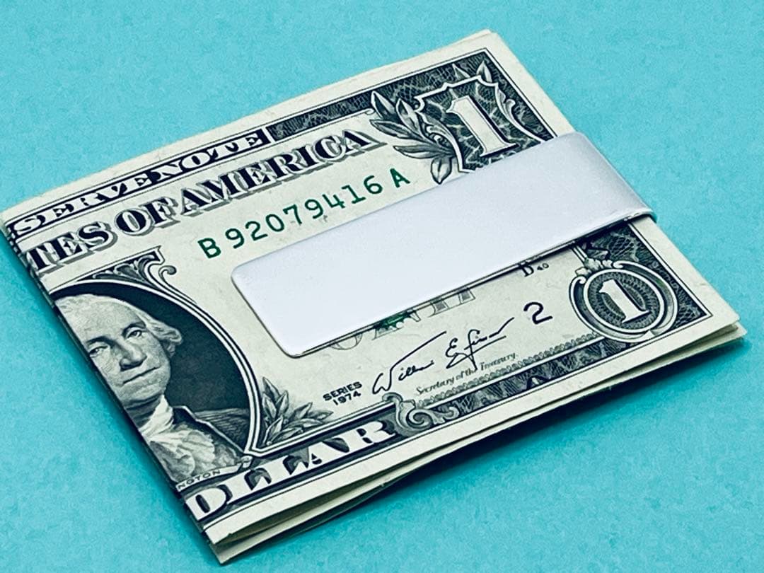 h535 オールド　ティファニー　マネークリップ　シルバー　925