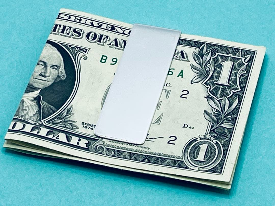 h535 オールド　ティファニー　マネークリップ　シルバー　925