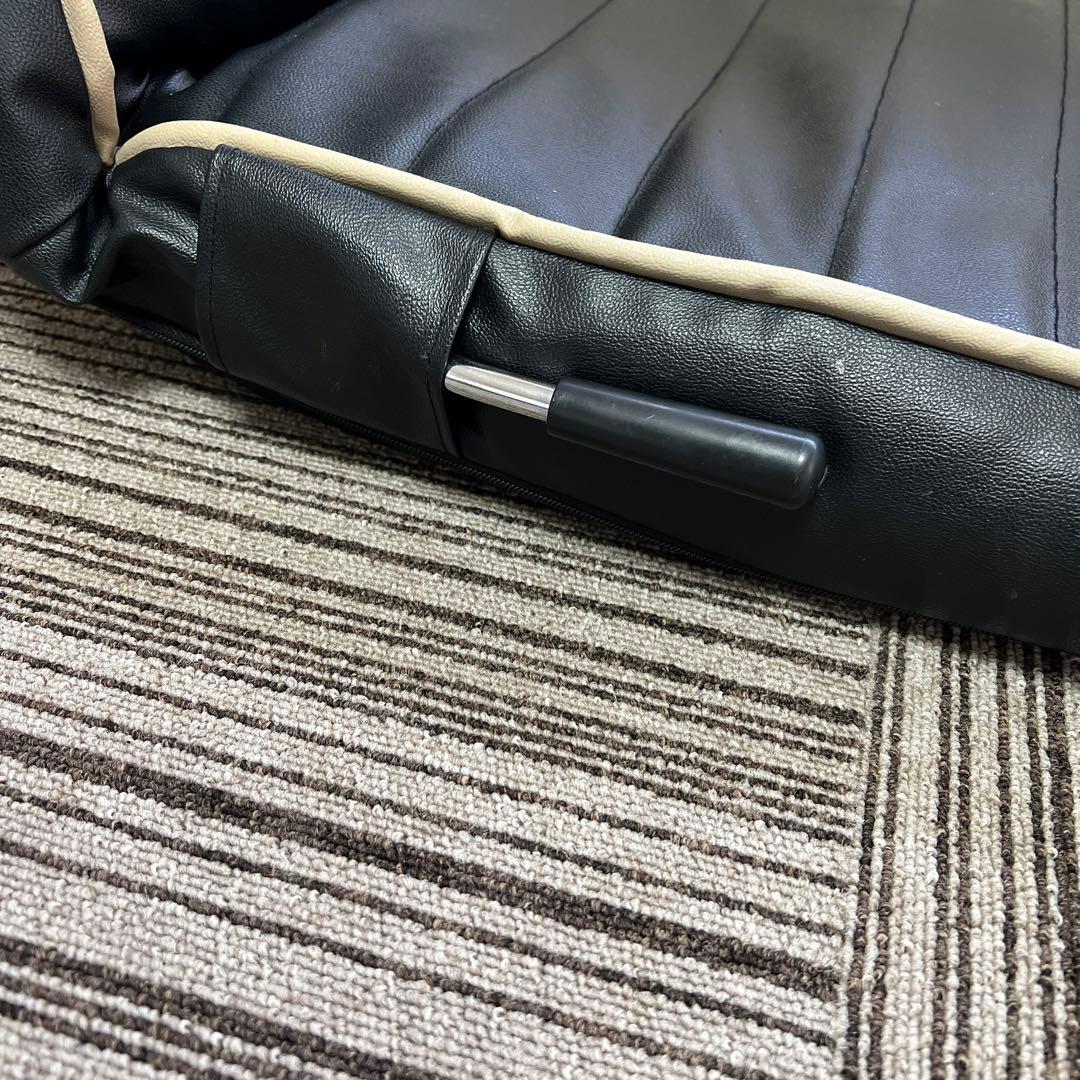 【正規品】座椅子　レバー式　ブラック