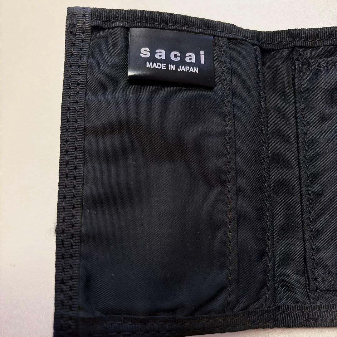 sacai × PORTER 三つ折り財布ナイロン ウォレット サカイ ポーター