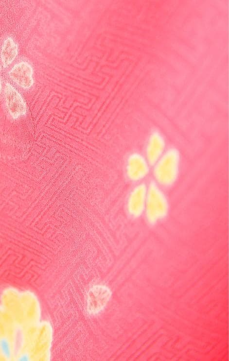 3歳 女の子 着物　七五三　753　被布　ピンク