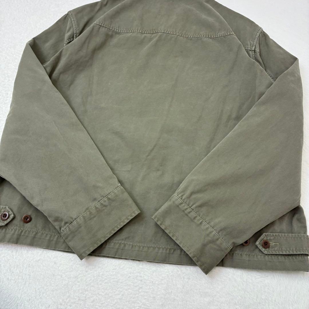 ポロバイラルフローレン　スウィングトップ　カーキ　ポニー刺繍　XL 90s