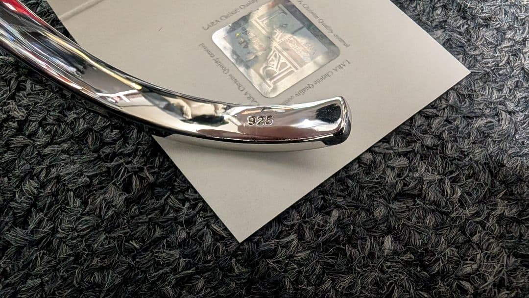 LARA Christie 925シルバー バングル