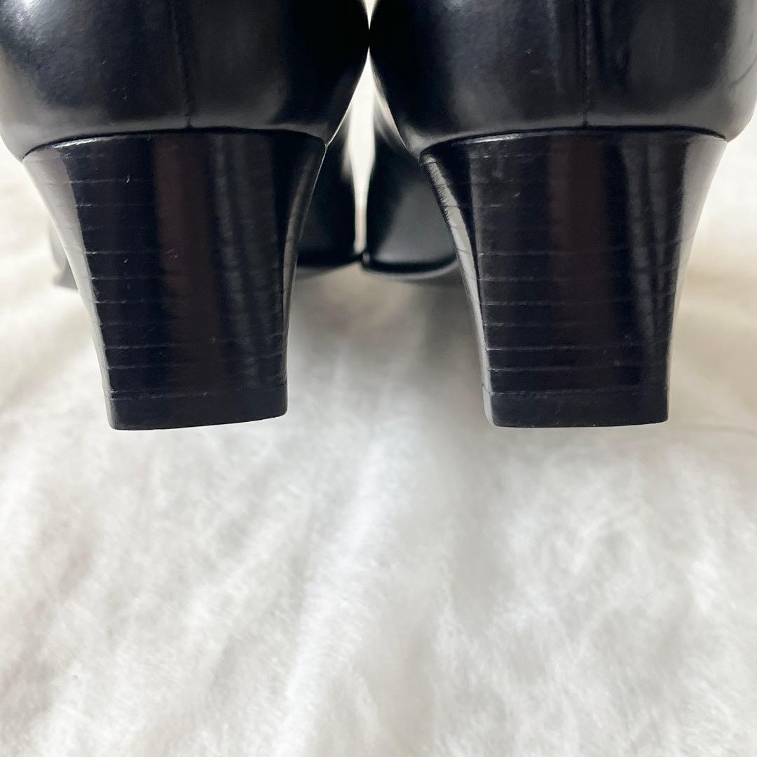 新品未使用✨サルヴァトーレフェラガモ　パンプス　62140 レザー　ブラック