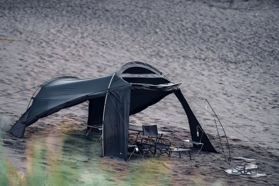 TOKYO CRAFTS 東京クラフト　テンビシェルター　ブラック　ルーフ付き