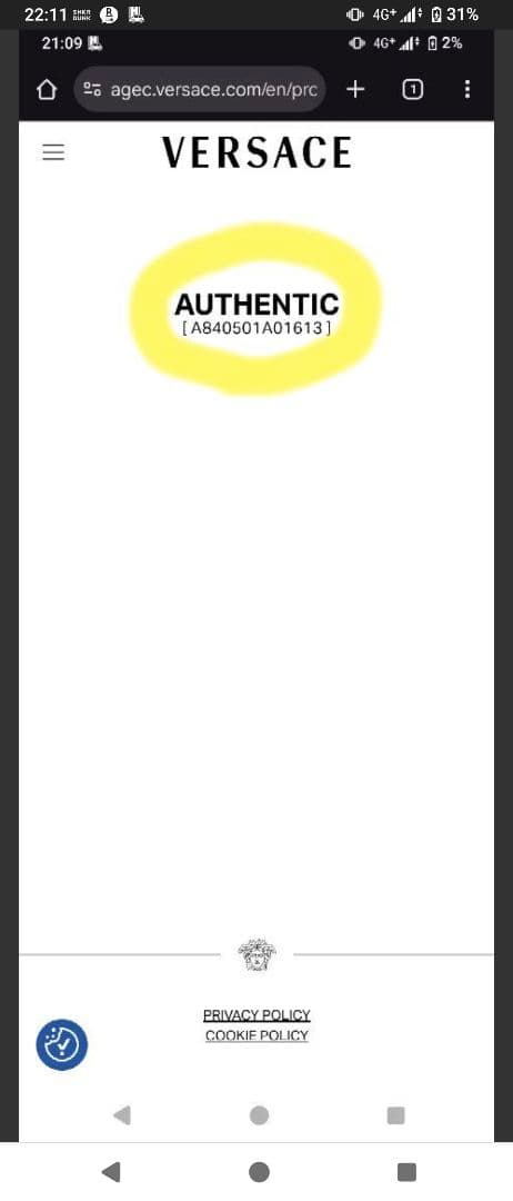 トップス VERSACE Greca Medusa Smiley Silk Shirt