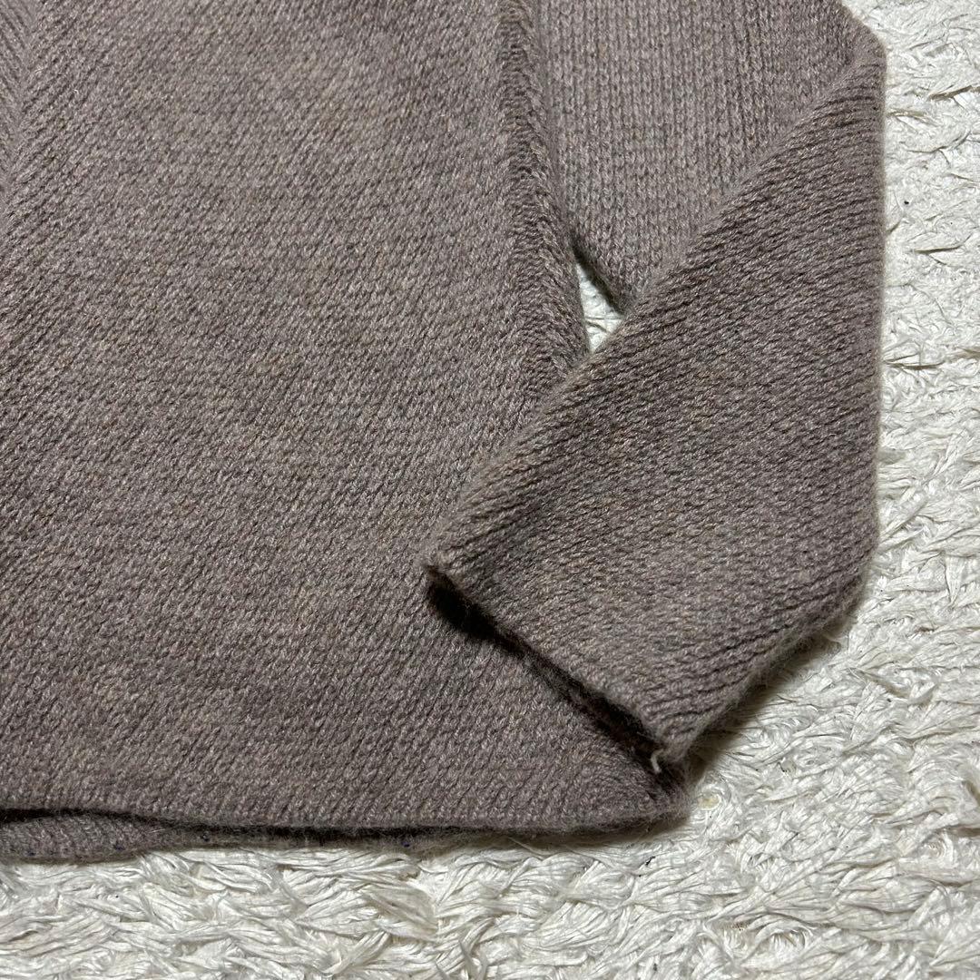 ロンハーマン カシミヤ100% オープンフロントカーディガン ベージュ Sサイズ