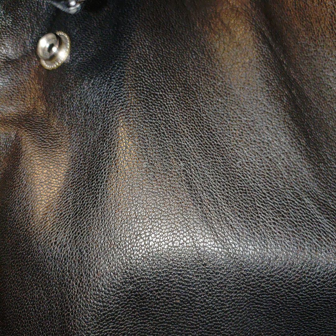 PERMANENT SLIDER ブラックレザージャケット RALEIGH