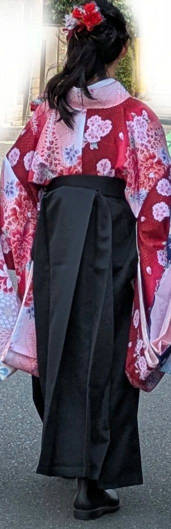 卒業式　簡易袴5点セット　小学生　150サイズ