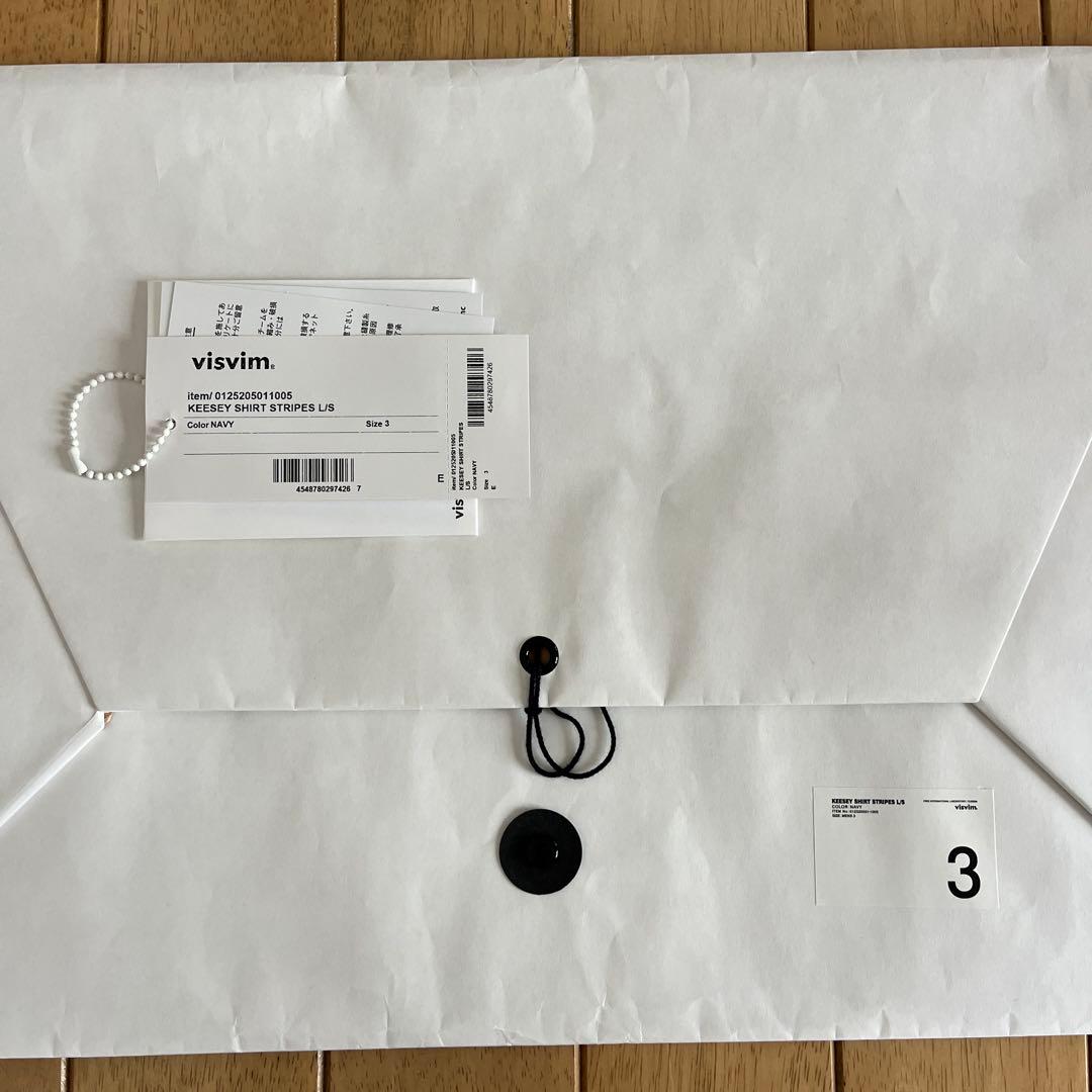 トップス visvim keesey shirts stripe 3 navy 25aw