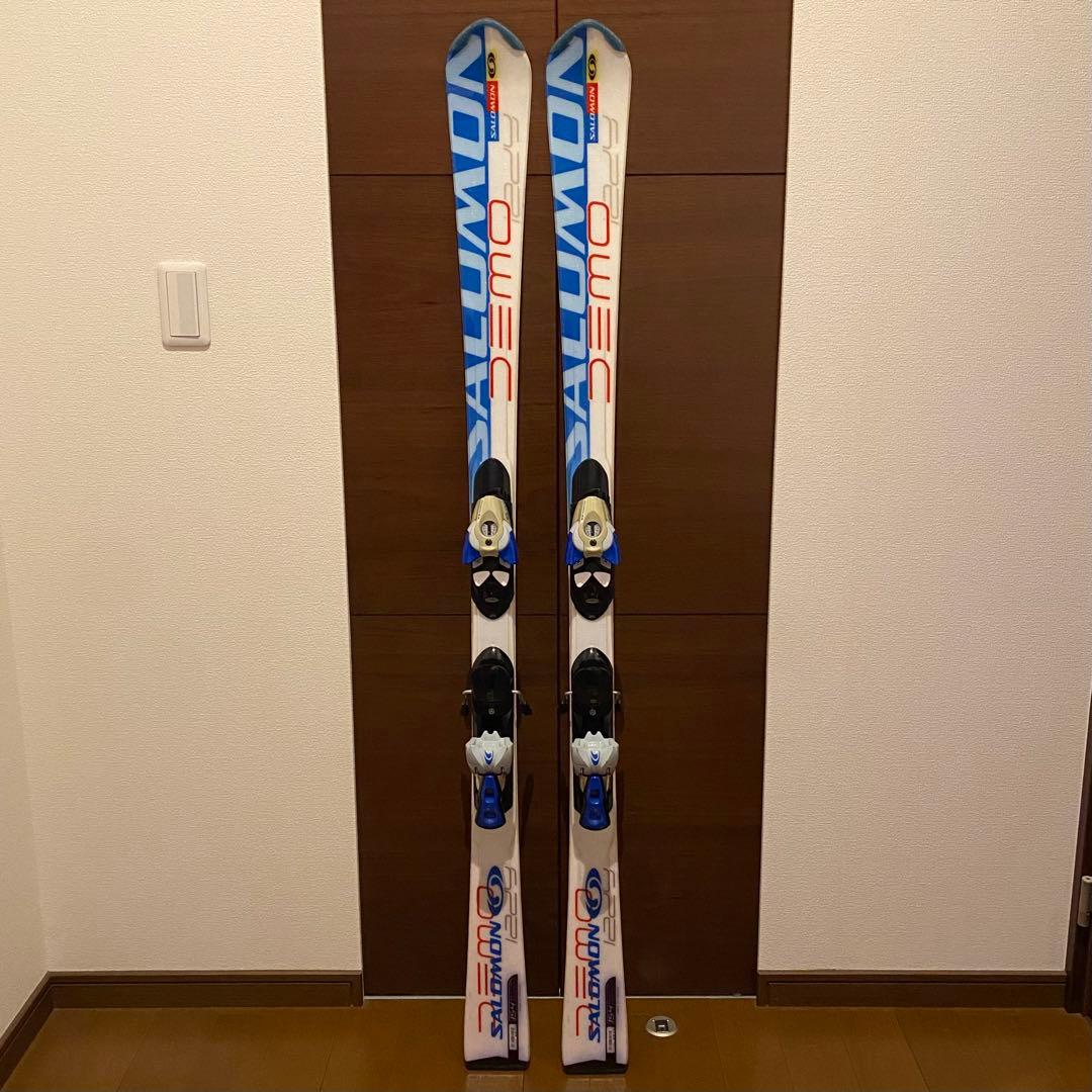 【即購入可！】SALOMON DEMO スキー板ビンディングセット 154cm