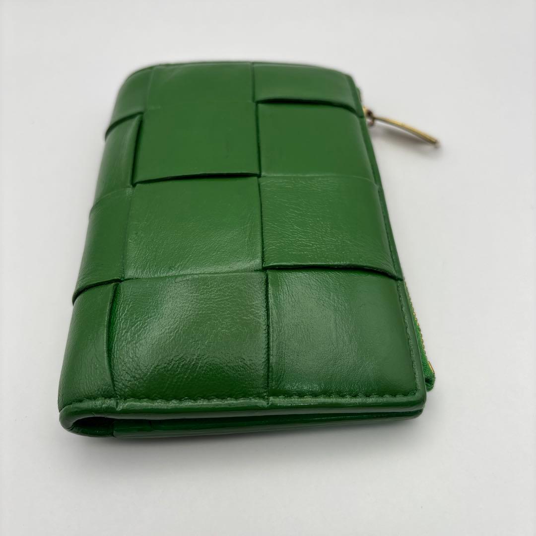 ◆正規品◆現行ボッテガ・ヴェネタカセット ミディアム 二つ折りウォレット