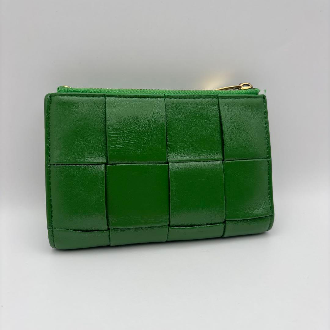 ◆正規品◆現行ボッテガ・ヴェネタカセット ミディアム 二つ折りウォレット