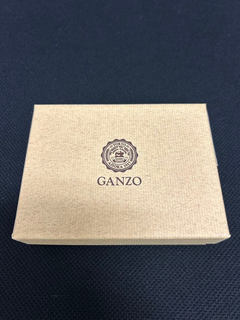 【新品未使用】GANZO(ガンゾ) コードバン馬蹄小銭入れ ブラック