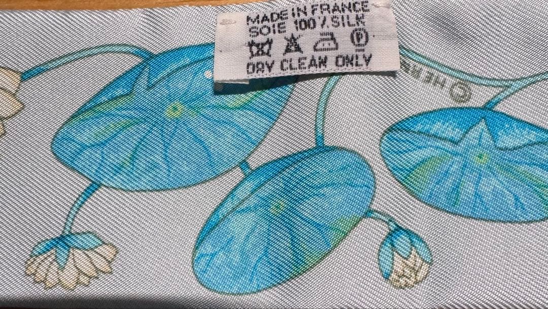 エルメス ツイリー 睡蓮デザイン