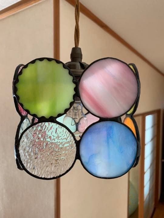 ステンドグラス　ペンダントライト