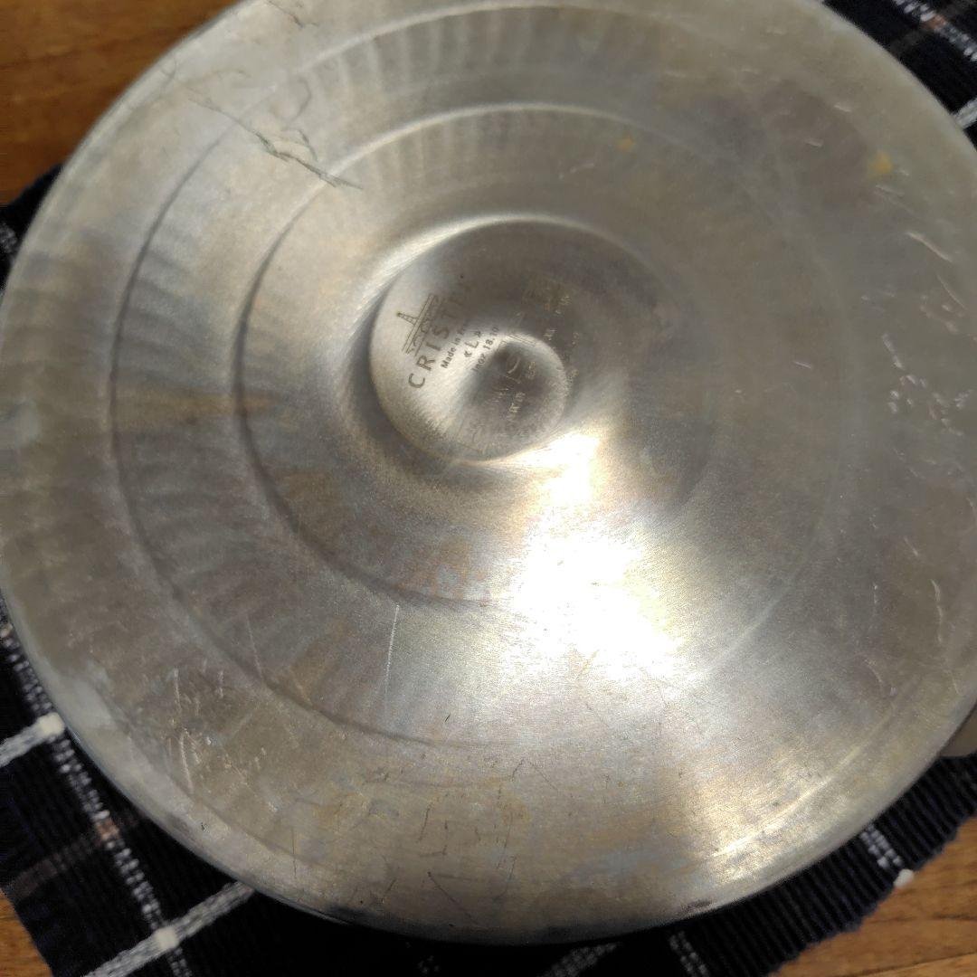 CRISTEL ステンレス鍋 取っ手付き