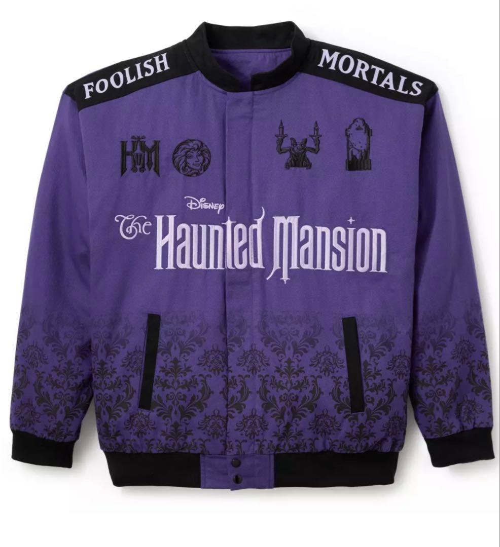 ホーンテッドマンション ジャケット ディズニー ブルゾン スタジャン