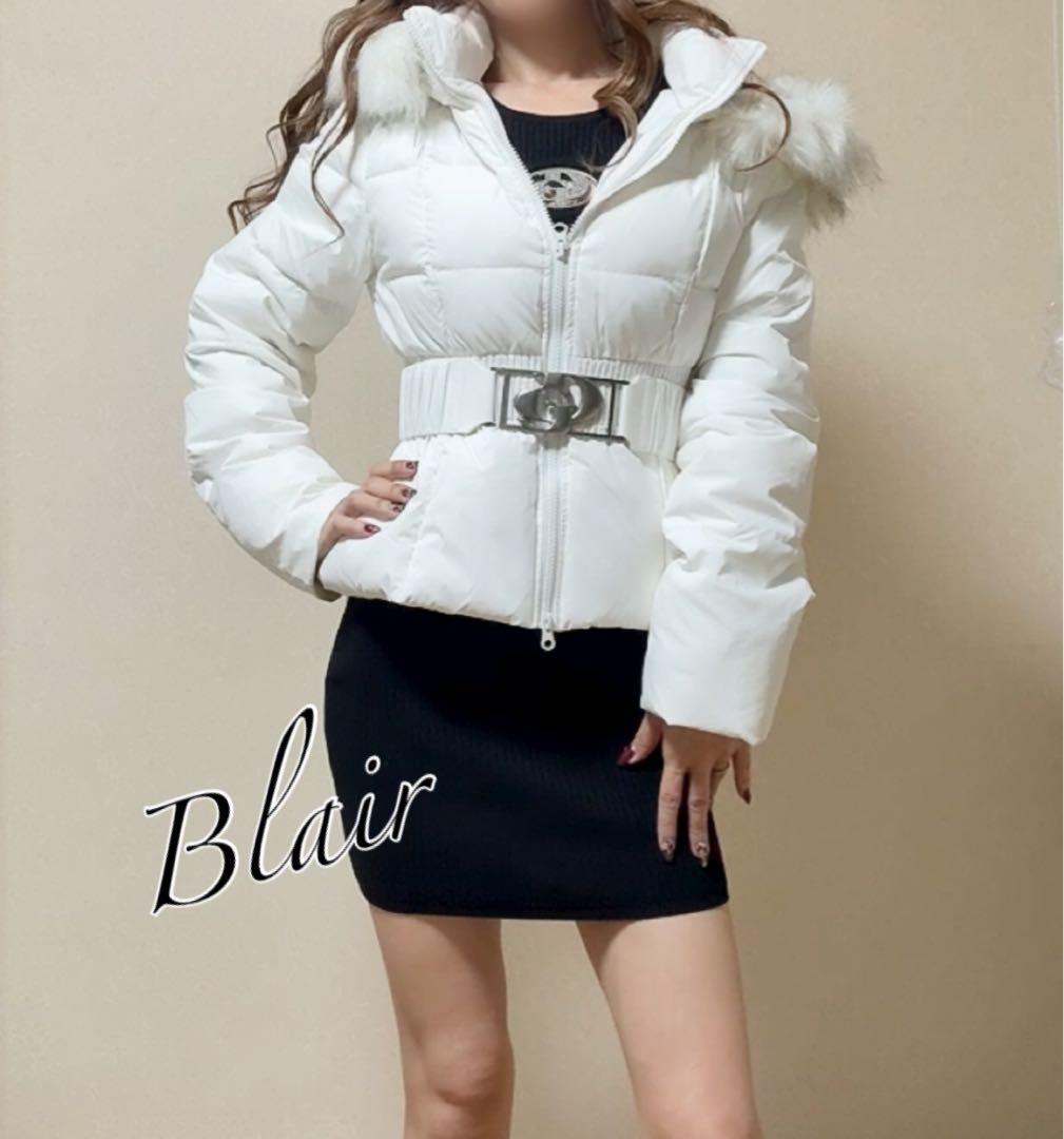 即日発送！GYDA GDベルト付きショートダウンコート　ホワイト　未開封