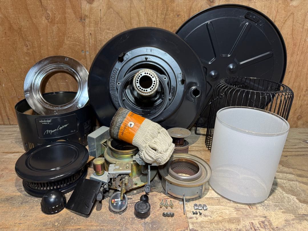 芯乾燥済 ムーンライター ML-21 キャンプ 分解メンテナンス済 00年製