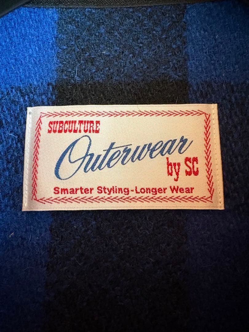 subculture サブカルチャー　バッファロー　チェックジャケット　3