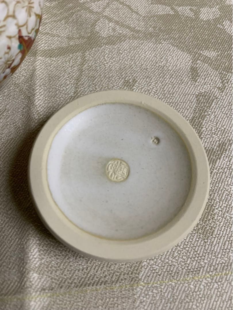 美品 京都雲楽窯 茶器セット 京焼清水焼 桜もみじ 陶器 湯呑み茶碗 急須 ペア