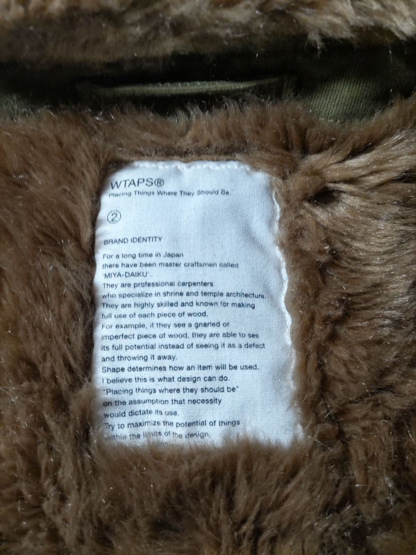 WTAPS N1 デッキジャケット　15AW　size2