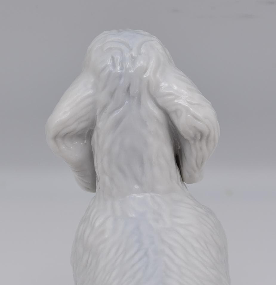 白いプードル　＃334　★ロイヤルコペンハーゲン　デンマーク　2006年　絶版