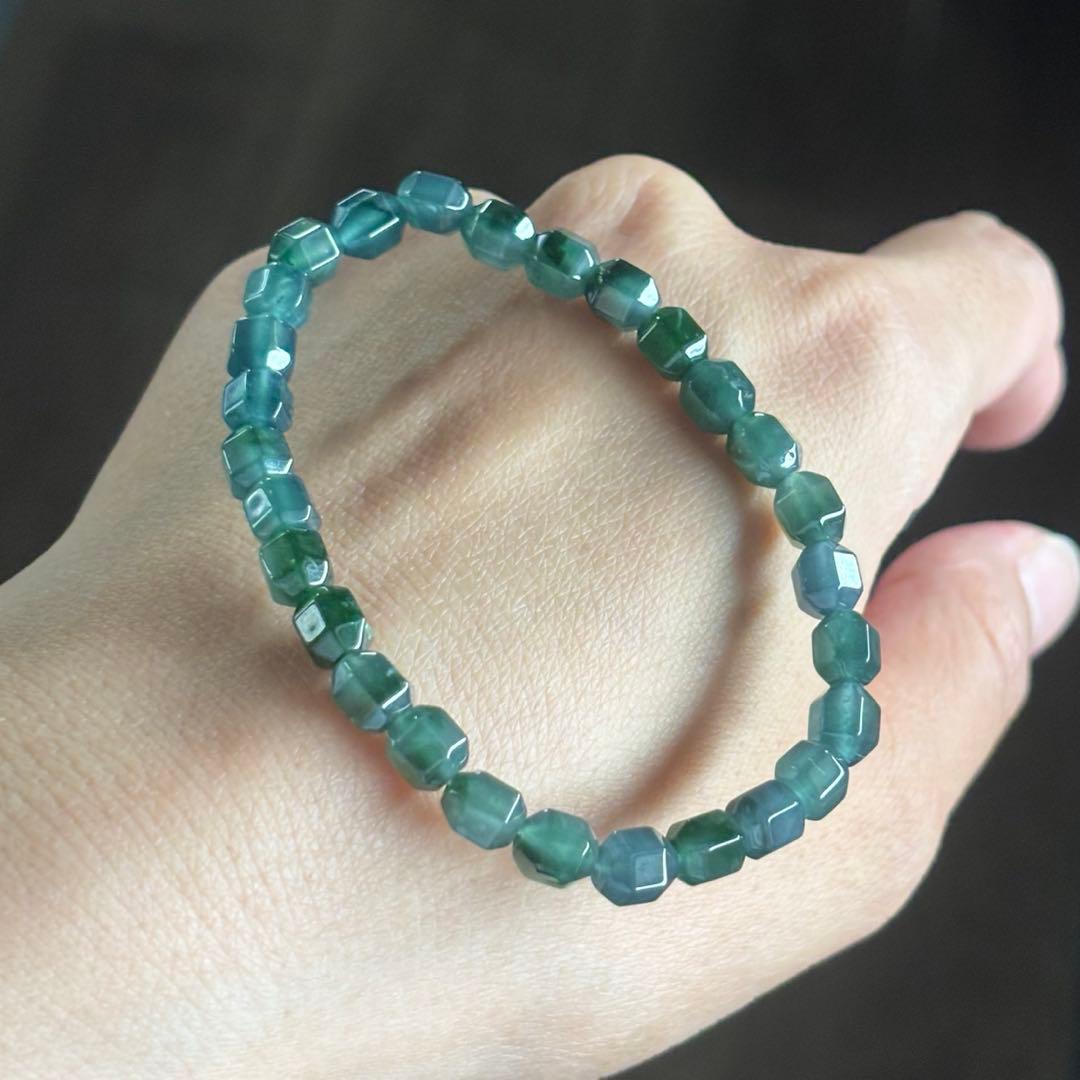 リ*ー様 グアテマラ産　天然本翡翠　A貨　氷種　ブレスレット