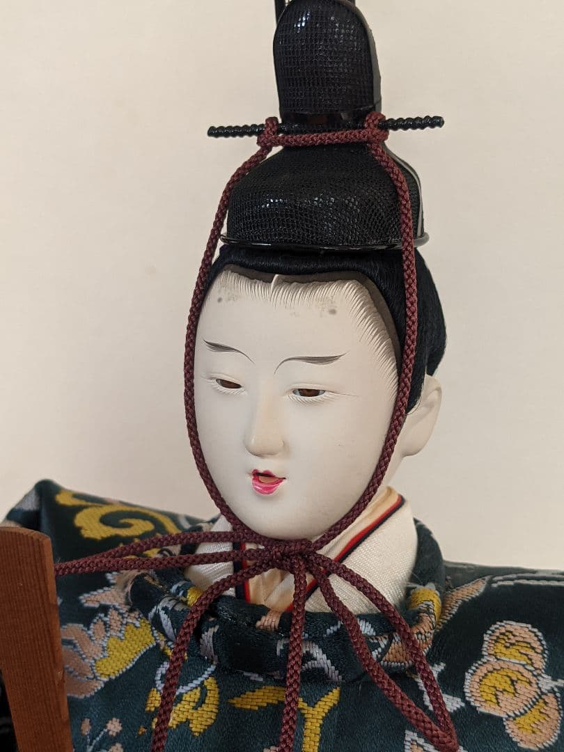 有職人形司　平安桂甫作親王飾り