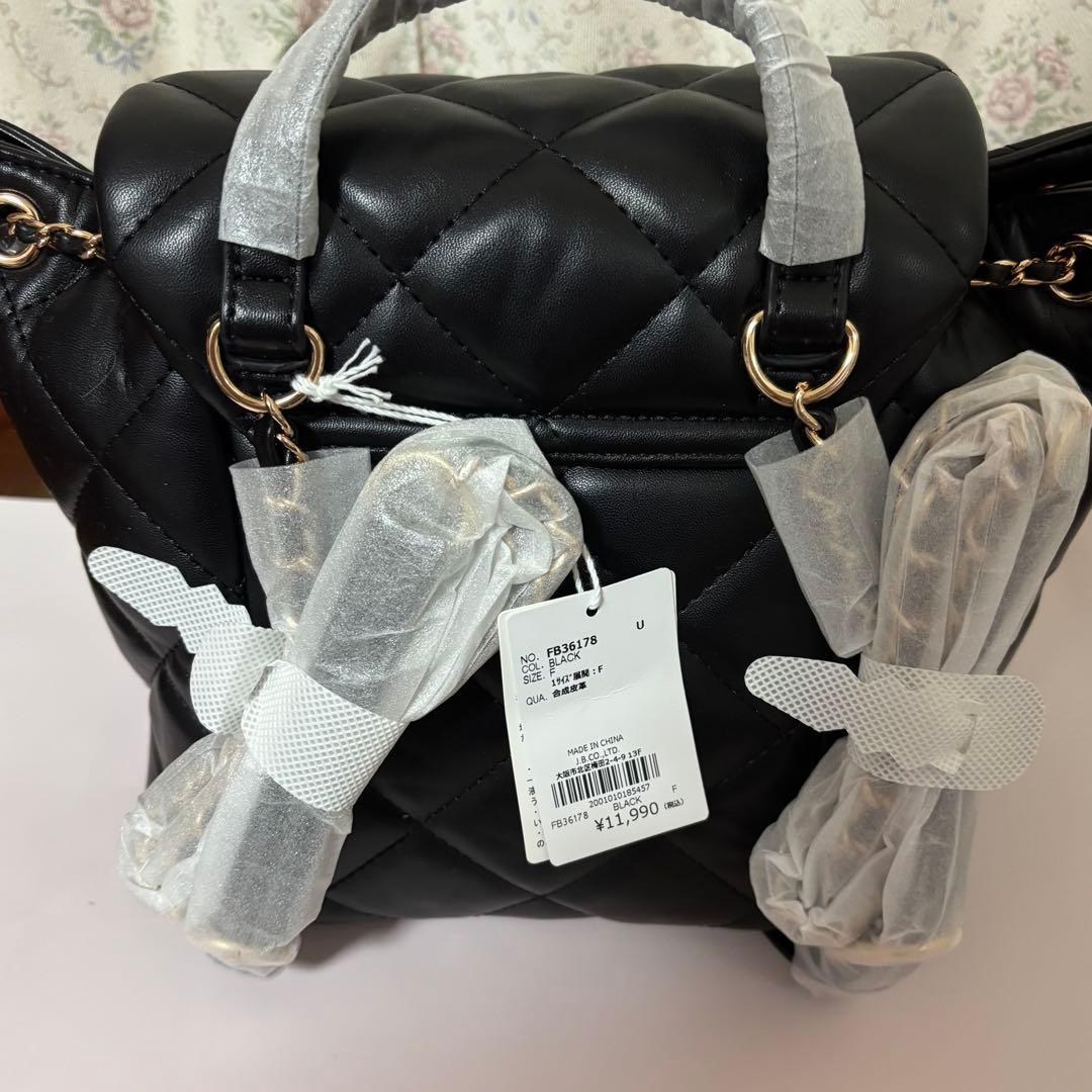 【即購入可】⚠️最終値下げ⚠️ RANDA キルティングデザインリュックバッグ