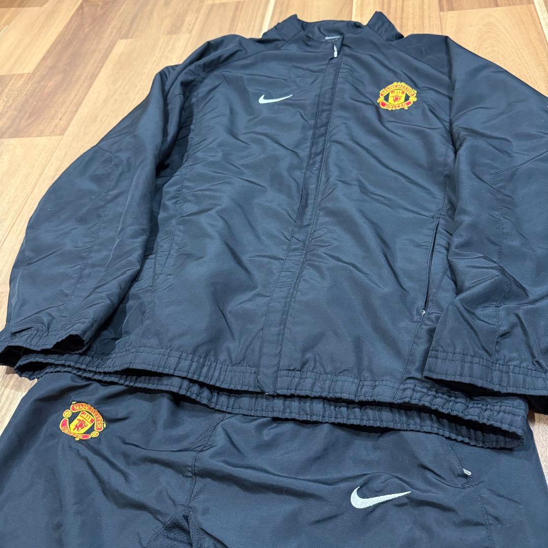Nike マンチェスター・ユナイテッド ナイロンジャージセット S